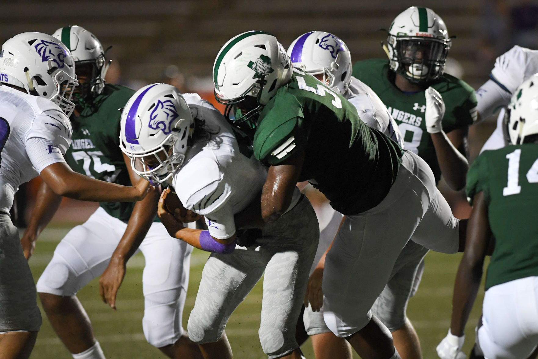 Rudder vs. Elgin football